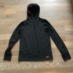 UNDER ARMOUR HeatGear® HUSTLE FLEECE HOODIE
 - Youth Large